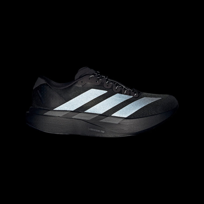アディダスadidasランニングシューズメンズ大人アディゼロEVOSLシューズAdizeroEVOSLShoes軽量ブラックKJ8336