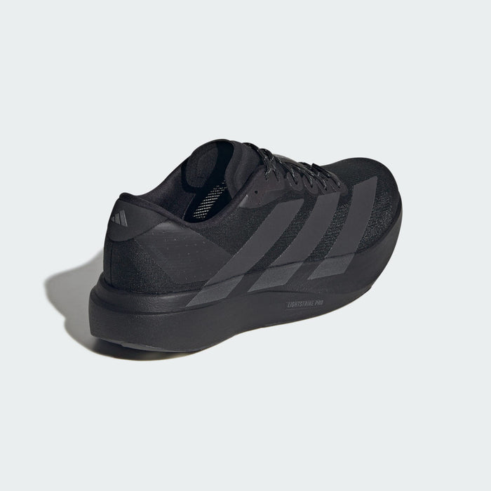 アディダスadidasランニングシューズメンズ大人アディゼロEVOSLシューズAdizeroEVOSLShoes軽量ブラックKJ8336