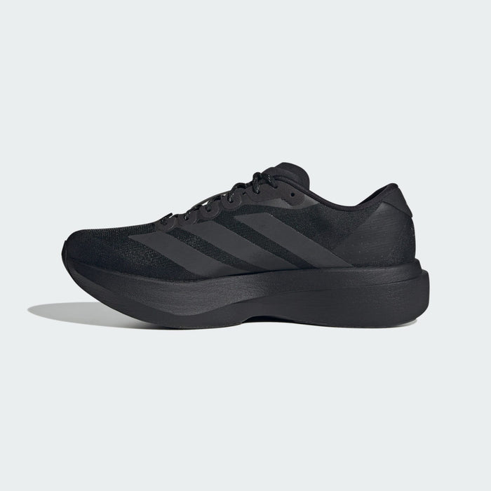 アディダスadidasランニングシューズメンズ大人アディゼロEVOSLシューズAdizeroEVOSLShoes軽量ブラックKJ8336