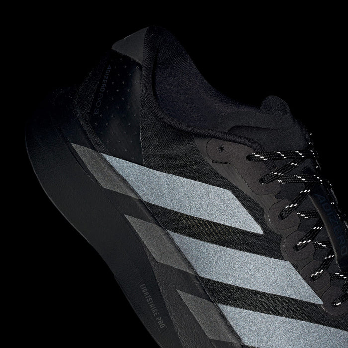 アディダスadidasランニングシューズメンズ大人アディゼロEVOSLシューズAdizeroEVOSLShoes軽量ブラックKJ8336