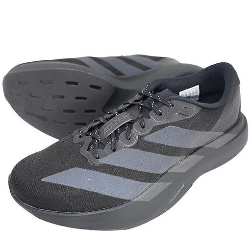 アディダスadidasランニングシューズメンズ大人アディゼロEVOSLシューズAdizeroEVOSLShoes軽量ブラックKJ8336