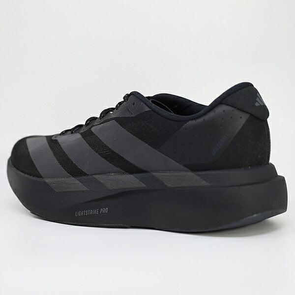 アディダスadidasランニングシューズメンズ大人アディゼロEVOSLシューズAdizeroEVOSLShoes軽量ブラックKJ8336