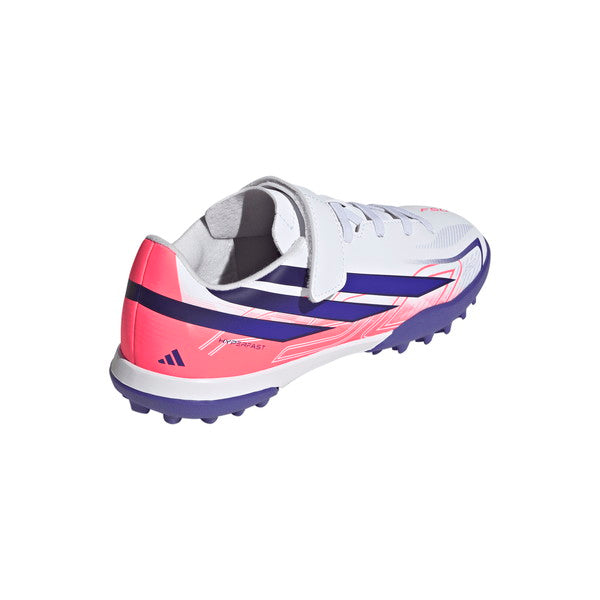 【予約販売】7月15日頃発売予定F50HYPERFASTCLUBH&LTFJアディダスadidasKK1337ホワイトジュニアサッカートレーニングシューズベルクロ