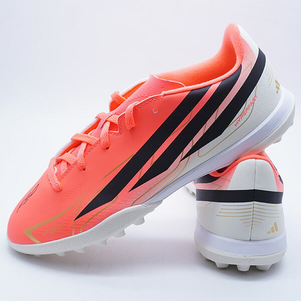 F50HYPERFASTCLUBTFJアディダスadidasKK1366ソーラーターボジュニアサッカートレーニングシューズ