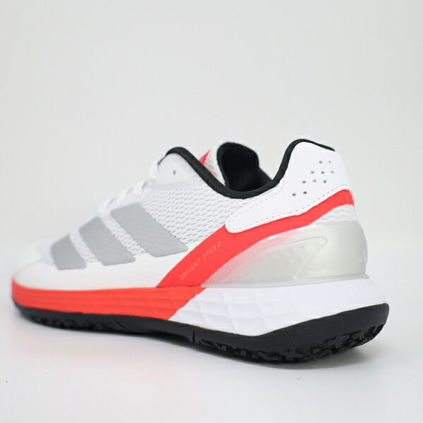 アディダスadidasテニスシューズディファイアントスピードOCDefiantSpeedO/Cオールコート用ホワイトKK1414