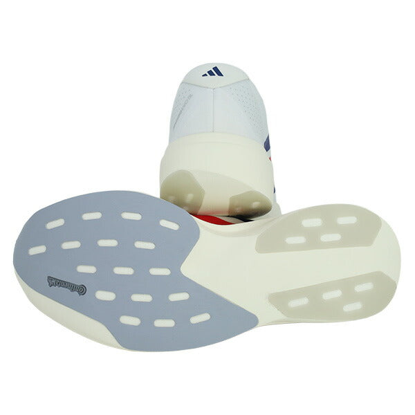 アディダスadidasレディースランニングシューズアディゼロエヴォSLウーブンAdizeroEVOSLWOVENMマラソンジョギングホワイトKK3721