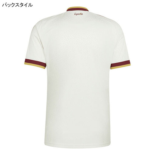 スペイン代表ESP2026レプリカアウェイユニフォーム半袖KKK09-JN4397サッカーオフホワイトアディダスadidas