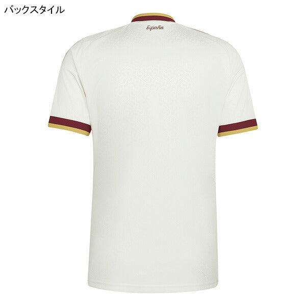 スペイン代表ESP2026レプリカアウェイユニフォーム半袖KKK09-JN4397サッカーオフホワイトアディダスadidas