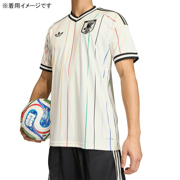 日本代表JFA2026レプリカアウェイユニフォーム半袖KLG77-JN1872サッカーオフホワイトアディダスadidas