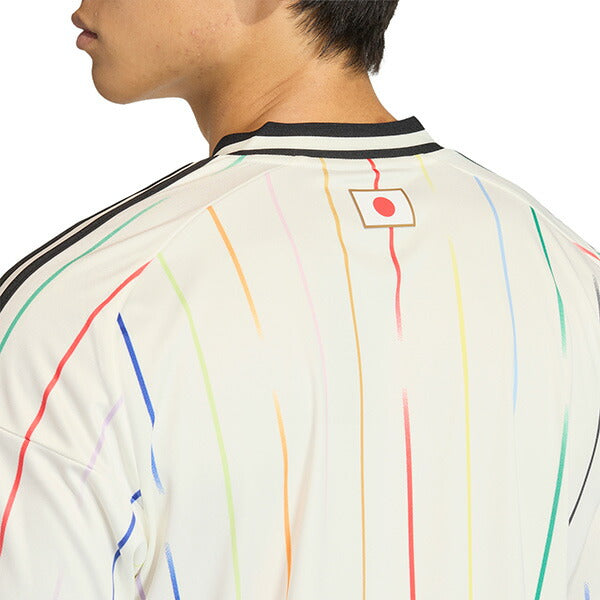 日本代表JFA2026レプリカアウェイユニフォーム半袖KLG77-JN1872サッカーオフホワイトアディダスadidas