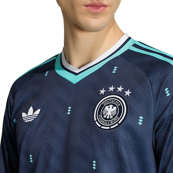 ドイツ代表GER2026レプリカアウェイユニフォーム長袖KLH21-JM1381サッカーネイビーアディダスadidas