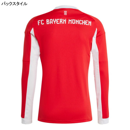 バイエルンミュンヘンBAY2025-26レプリカホームユニフォームKPC96-JP3689サッカーレッド長袖アディダスadidas