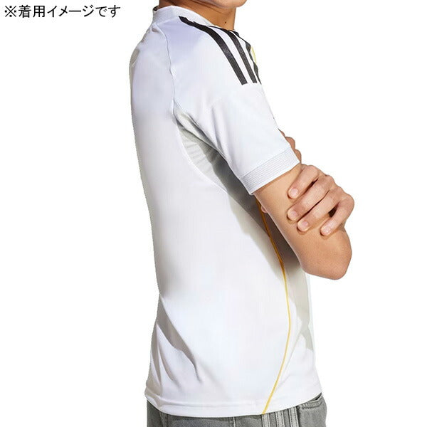 レアルマドリードジュニアRMD2025-26レプリカホームユニフォームKPD81-JN8887サッカーホワイト半袖子供用アディダスadidas