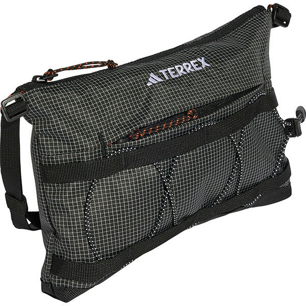 【ショップ限定エントリーでさらに+9倍】【ネコポス送料無料】アディダスadidasテレックスマルチオーガナイザーバッグKPI90サッカーフットサルショルダーバッグ小物入れブラック