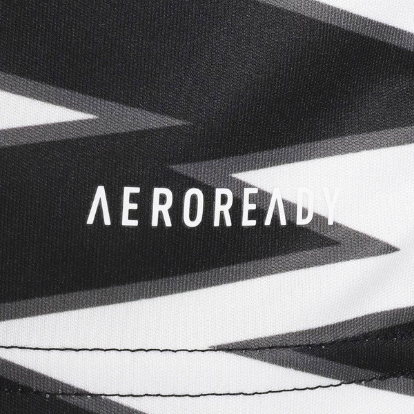 【ショップ限定エントリーでさらに+9倍】【ネコポス送料無料】アディダスadidasグラフィックプラクティスシャツ長袖KPW05サッカーフットサルプラシャツ練習着メンズ