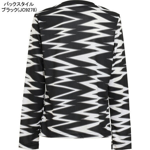 【ショップ限定エントリーでさらに+9倍】【ネコポス送料無料】アディダスadidasジュニアグラフィックプラクティスシャツ長袖KPW47サッカーフットサルプラシャツ練習着子供用