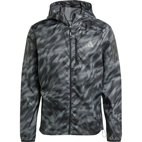 アディダスadidasメンズランニングブレーカーOTRAOPJKT25FWオウンザラン総柄プリントジャケットKQF04