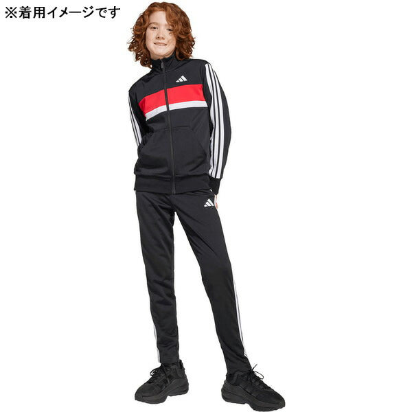 アディダスadidas裏起毛ジュニアTIBERIOトラックスーツKQG66サッカーフットサルジャージ上下セット子供用