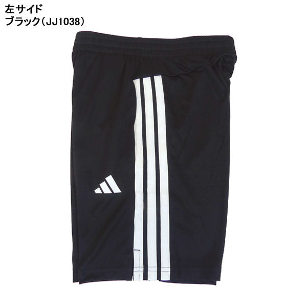 【ネコポス送料無料】アディダスadidasジュニアトレインエッセンシャルズストライプショーツKQH03サッカーフットサルプラパン子供用