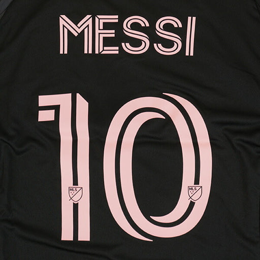 【ショップ限定エントリーでさらに+9倍】インテル・マイアミ2024-25レプリカアウェイユニフォームKQJ02-JI6821サッカーNo.10MESSIネームナンバー入りブラックアディダスadidas