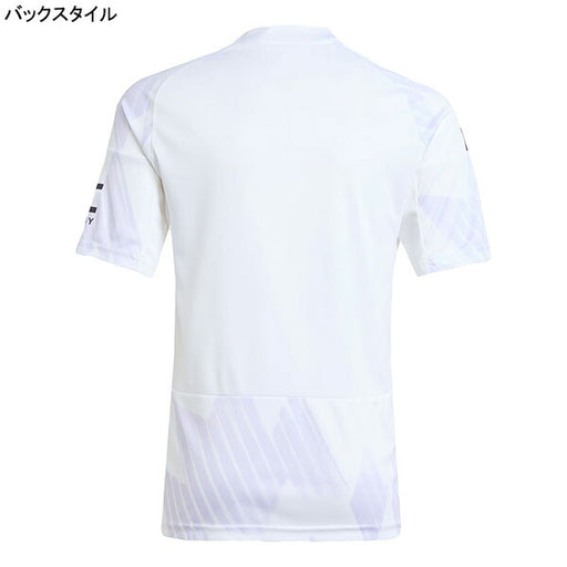 【ショップ限定エントリーでさらに+9倍】マンチェスターユナイテッドジュニアMUN2025-26レプリカアウェイユニフォームKRA65-JP3030サッカー半袖子供用ホワイトアディダスadidas