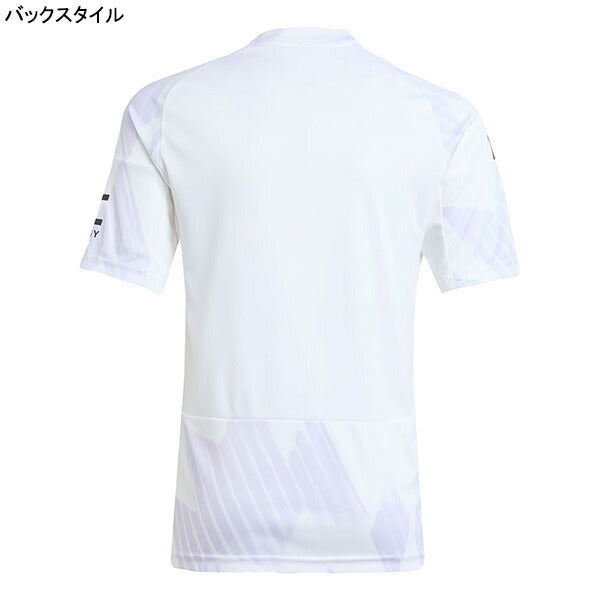 【ショップ限定エントリーでさらに+9倍】マンチェスターユナイテッドジュニアMUN2025-26レプリカアウェイユニフォームKRA65-JP3030サッカー半袖子供用ホワイトアディダスadidas