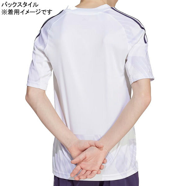 【ショップ限定エントリーでさらに+9倍】マンチェスターユナイテッドジュニアMUN2025-26レプリカアウェイユニフォームKRA65-JP3030サッカー半袖子供用ホワイトアディダスadidas