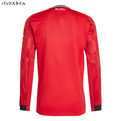 マンチェスターユナイテッドMUN2025-26レプリカホームユニフォームKRA70-JP3037サッカーレッド長袖アディダスadidas