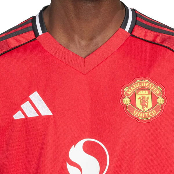 マンチェスターユナイテッドMUN2025-26レプリカホームユニフォームKRA70-JP3037サッカーレッド長袖アディダスadidas