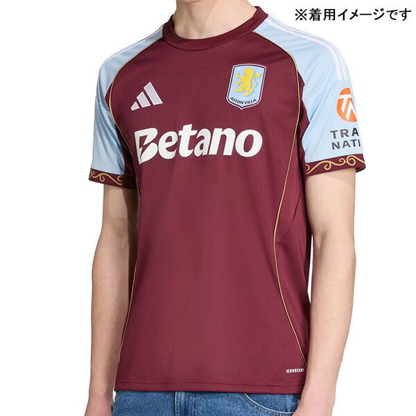 アストンヴィラAVL2025-26レプリカホームユニフォームKRF08-JN8061サッカーマルーンアディダスadidas