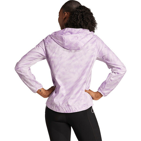 アディダスadidasレディースランニングブレーカーOTRAOPJKT25FWオウンザラン総柄プリントジャケットKRI50