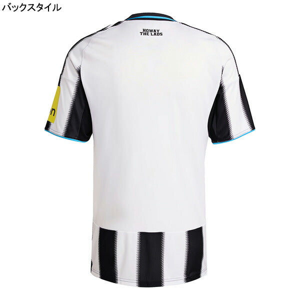 ニューカッスルNEW2025-26レプリカホームユニフォームKRO89-JI7382サッカー半袖ホワイトブラックアディダスadidas