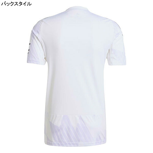 【ショップ限定エントリーでさらに+9倍】マンチェスターユナイテッドMUN2025-26レプリカアウェイユニフォームKRP02-JI7423サッカー半袖ホワイトアディダスadidas