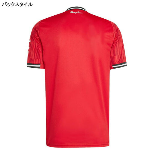 マンチェスターユナイテッドMUN2025-26レプリカホームユニフォームKRP08-JI7428サッカーレッド半袖アディダスadidas