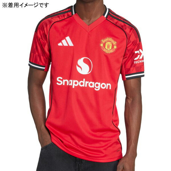 マンチェスターユナイテッドMUN2025-26レプリカホームユニフォームKRP08-JI7428サッカーレッド半袖アディダスadidas