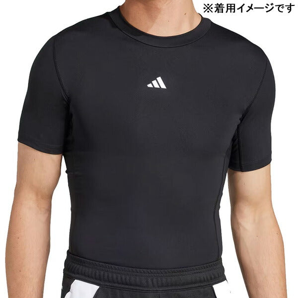 【ネコポス送料無料】アディダスadidasテックフィット半袖TシャツKSC60サッカーフットサルインナーシャツ半袖コンプレッションメンズ