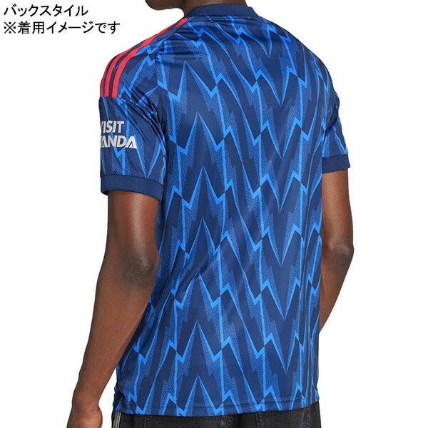 アーセナルARS2025-26レプリカアウェイユニフォームKSJ33-JI9511サッカー半袖ナイトインディゴアディダスadidas