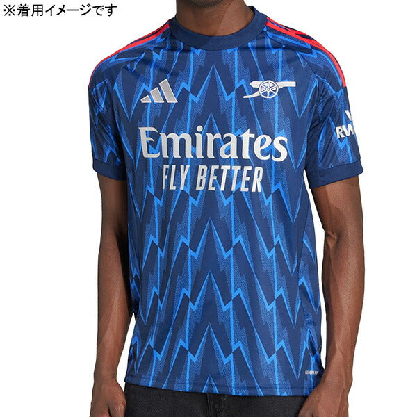 アーセナルARS2025-26レプリカアウェイユニフォームKSJ33-JI9511サッカー半袖ナイトインディゴアディダスadidas