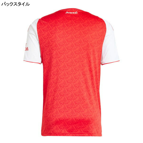 アーセナルARS2025-26レプリカホームユニフォームKSJ38-JI9517サッカーベタースカーレット半袖アディダスadidas