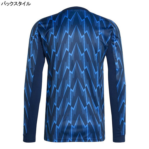 【ショップ限定エントリーでさらに+9倍】アーセナルARS2025-26レプリカアウェイユニフォーム長袖KSJ45-JI9525サッカーナイトインディゴアディダスadidas