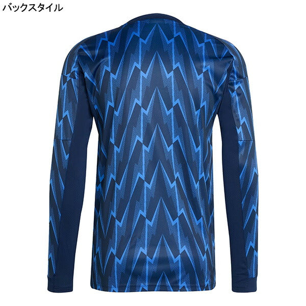 【ショップ限定エントリーでさらに+9倍】アーセナルARS2025-26レプリカアウェイユニフォーム長袖KSJ45-JI9525サッカーナイトインディゴアディダスadidas