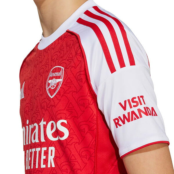 【ショップ限定エントリーでさらに+9倍】アーセナルジュニアARS2025-26レプリカホームユニフォームKSJ52-JI9533サッカーベタースカーレット半袖子供用アディダスadidas