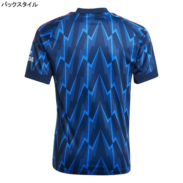 アーセナルジュニアARS2025-26レプリカアウェイユニフォームKSJ67-JI9550サッカー半袖子供用ナイトインディゴアディダスadidas