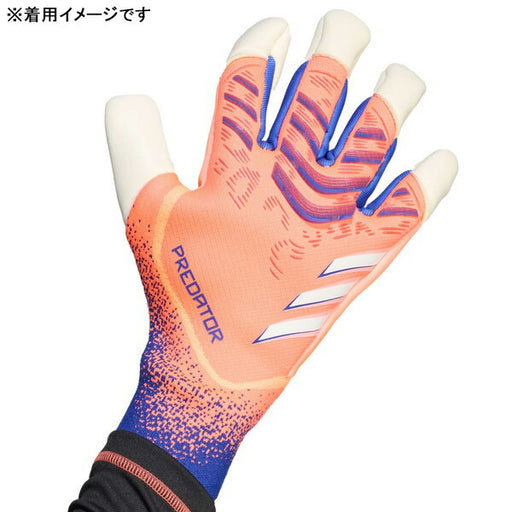 アディダスadidasプレデターProハイブリッドKSZ36-JN5364サッカーキーパーグローブGKグローブゴールキーパーシグナルコーラル