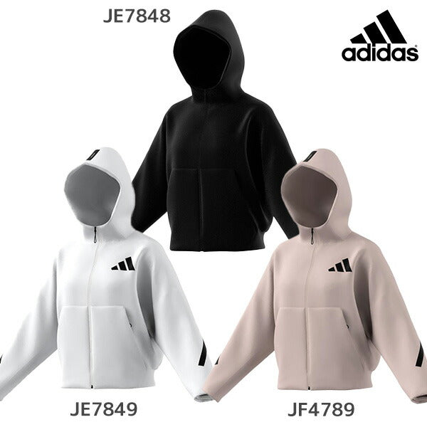 アディダスadidasトレーニングシャツパーカーレディースZNEFZフーディ24FWKTJ91