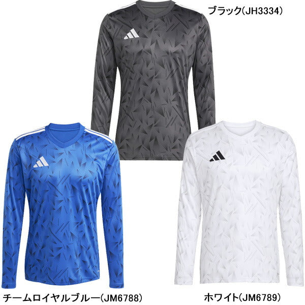 【ネコポス送料無料】アディダスadidasTEAMICON25長袖シャツKUI21サッカーフットサルプラクティスシャツ長袖メンズ