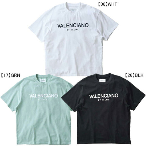 【エントリーでポイント10倍】ケルメKELMEVALENCIANOロゴTシャツKV23S815サッカーフットサルカジュアル半袖メンズ