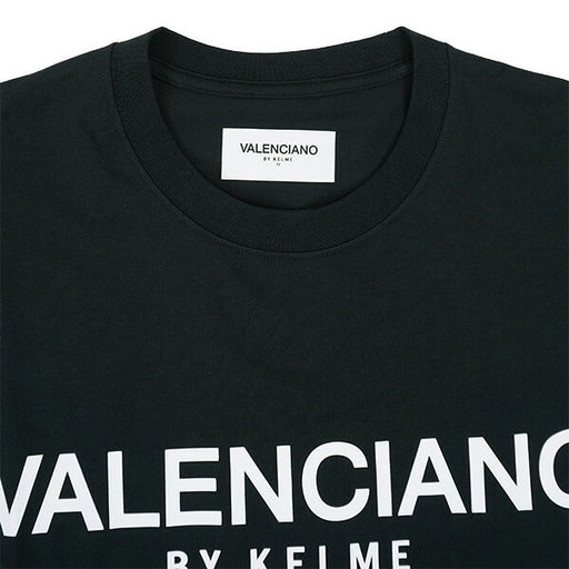【ショップ限定エントリーでさらに+9倍】ケルメKELMEVALENCIANOKVロゴTシャツKV24S713サッカーフットサルカジュアル半袖全胸ロゴメンズ