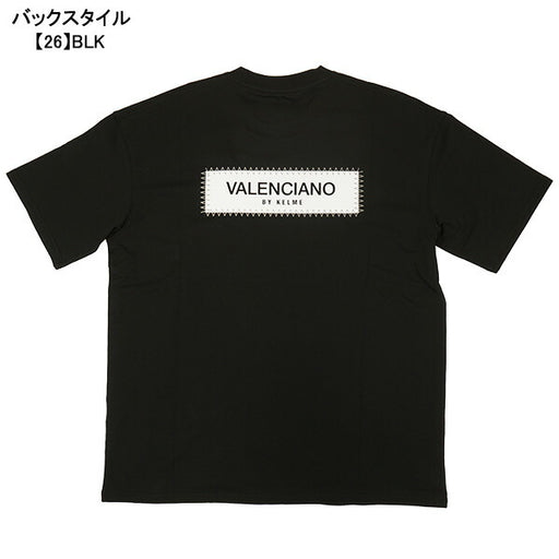 【ネコポス送料無料】ケルメKELMEVALENCIAレーベルTシャツKV25S601サッカーフットサルカジュアル半袖メンズ