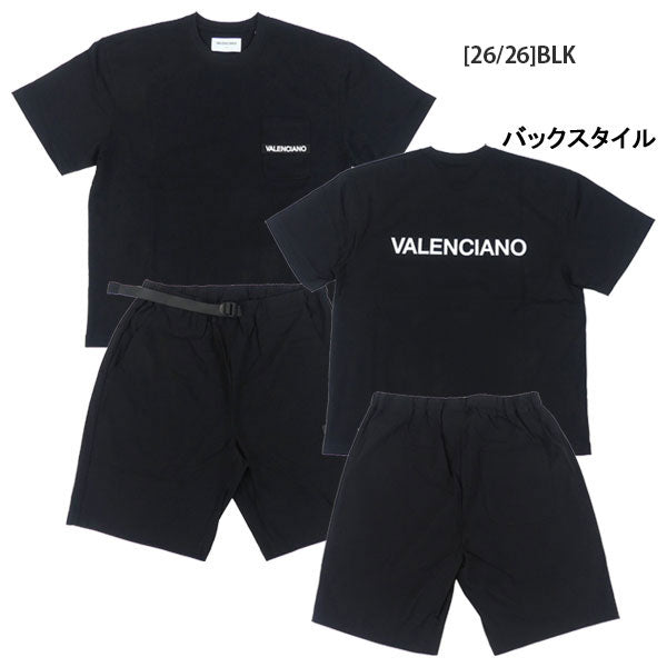 【上下セット】バレンシアーノbyケルメVALENCIANOポケットTシャツハーフパンツKV26S613KV26S609サッカーフットサルカジュアルセットメンズ